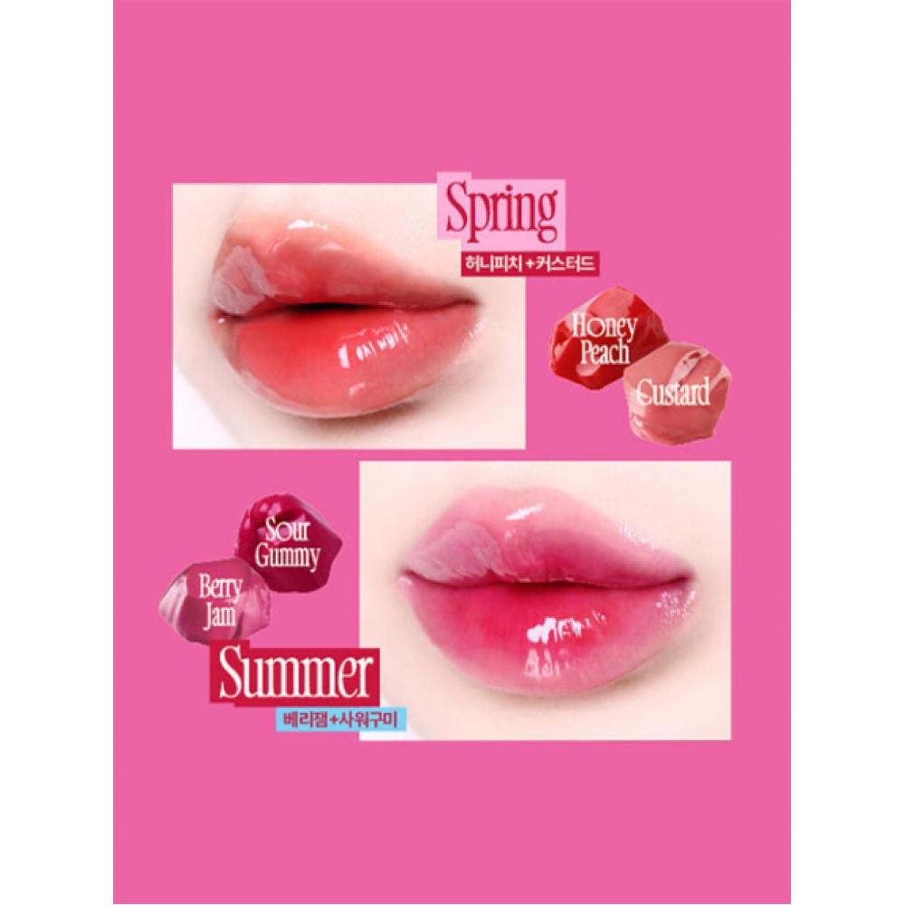 Fwee Puy Lip   Cheek Glow Jelly Pot  19 Colors 