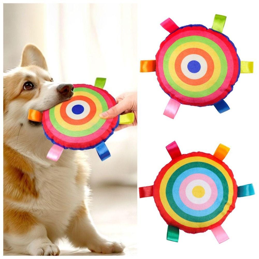 

Встроенные колокольчики, жевательные шарики для собак, мягкие летающие диски для щенков, дрессировка бордер-колли