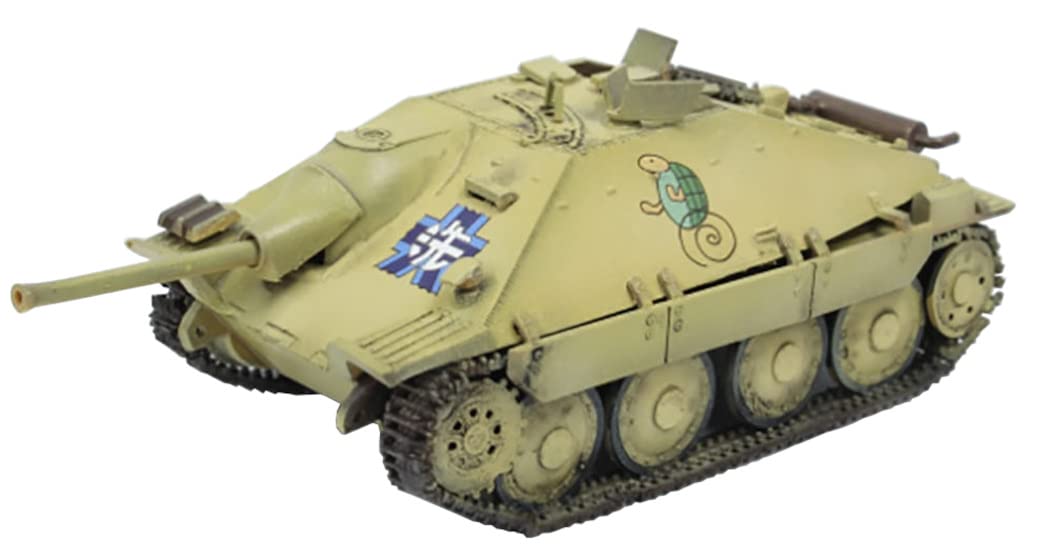 

Platz Girls Panzer Final Chapter Kai Turtle Team Battle Damage Decal Included Scale Plastic Model Kit Molded Color & 38(t) (Hetzer Specification) 1/35