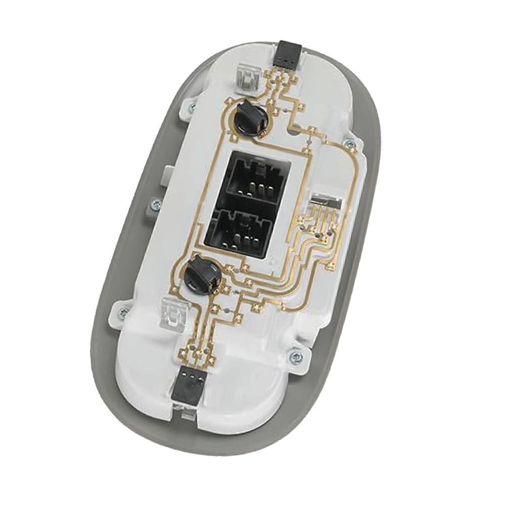 Overhead Console with Dome Map Light Sunroof Switch for Ford For F150 2004 2008 Gray Plastic Direct Replacement China Mainland