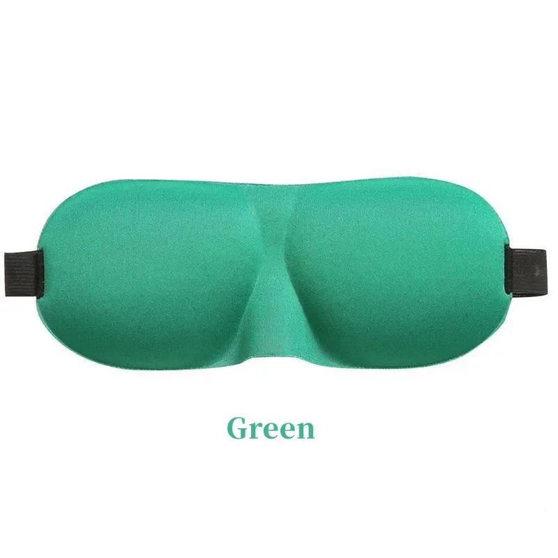 3D Contoured Sleep Eye Mask Soft Adjustable Breathable Zero-Pressure Light-Blocking Sleep Patch for Travel Office Yoga Insomnia