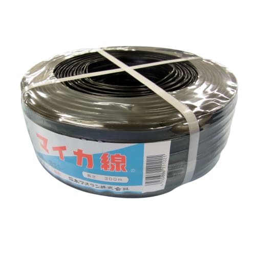 Ishimoto Maoran Mica Wire, Black, 9mm Wide, 300m