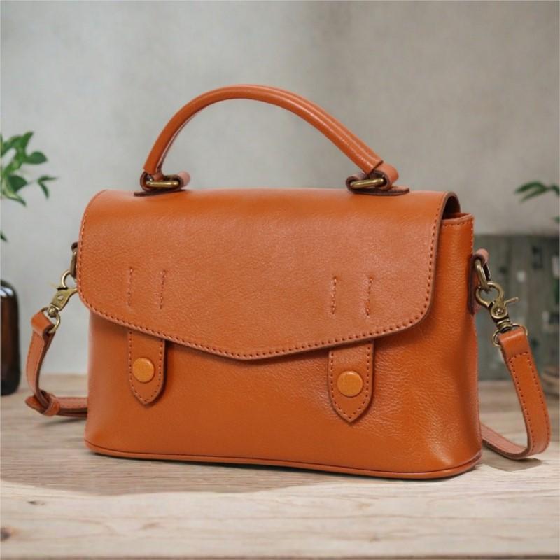 Johnature Real Cowhide Women's Bag Shoulder Bag High-end Crossbody Bag Large Capacity Women's Handbag