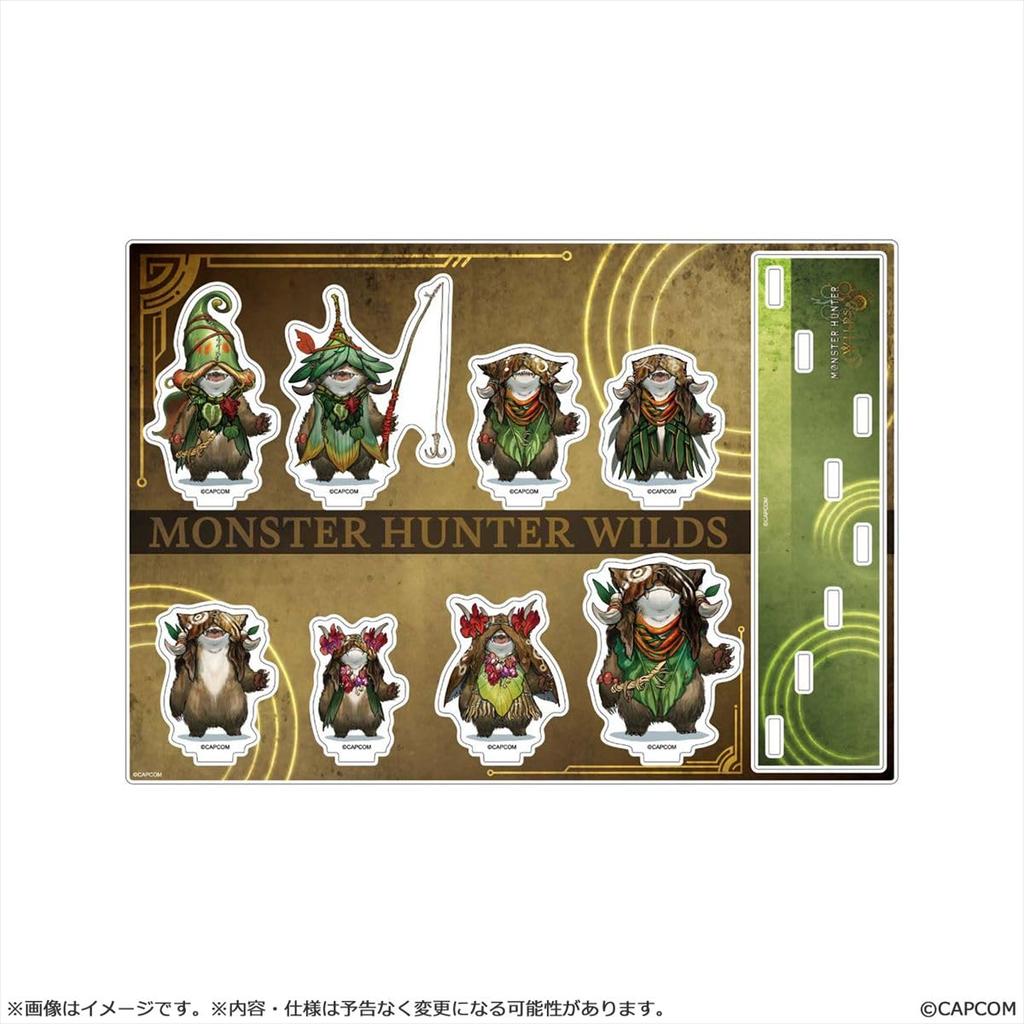 CAPCOM Monster Hunter Wilds Akrylový Hamiboshi Š148 x V210 x PMMA Stojan, Sada, Cca. D3mm,