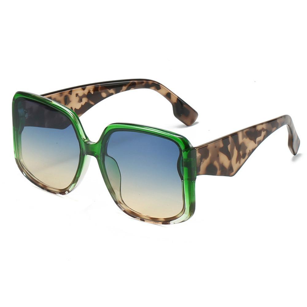 PC Sunglasses Goggles Gradient Lenses Block Glare Big Frames Shades UV400 Clear View UV Protection Sun Glasses Sun Protection