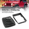Artudatech Shifter Boot Retainer Bezel Ring Manual Trans Fit For Jeep Wrangler TJ 1997-2004