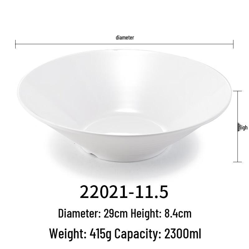 Melamine Noodle and Soup Bowl