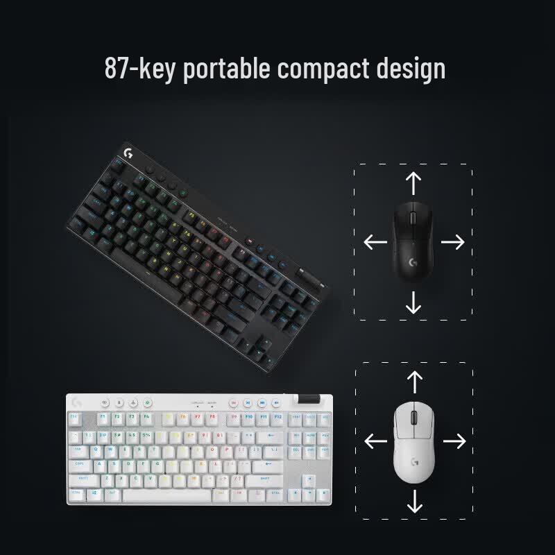 Logitech PRO X TKL Wired Mechanical Gaming Keyboard
