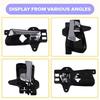 Rear Left Car Door Interior Handle, Plastic, Color: As Shown (Part No: 83610-2L010)