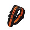 Zulu NATO Nylon Watch Strap with Black Five-Ring Buckle, 18/20/22/24mm Options Available