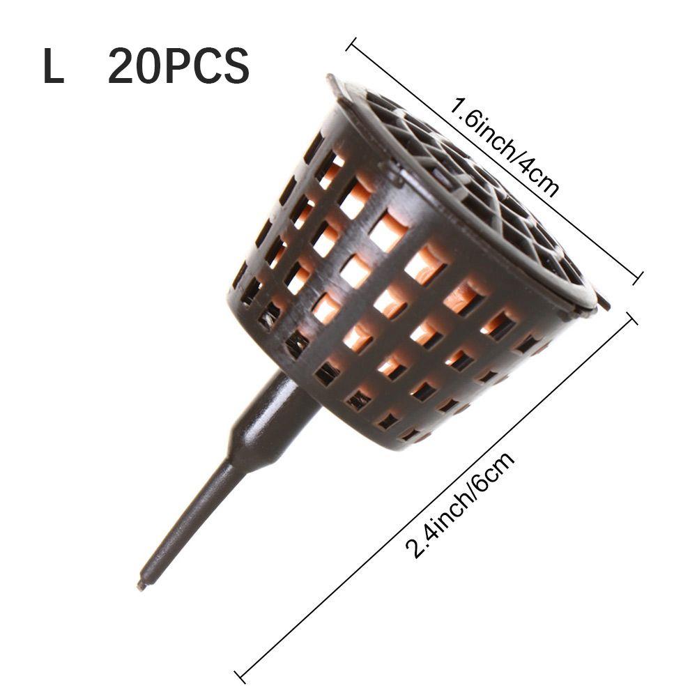 

20Pcs Portable Gardening Tools Flip Cover Nursery Pots Fertilizer Cover Fertilizer Box Plant Growth L-20PCS