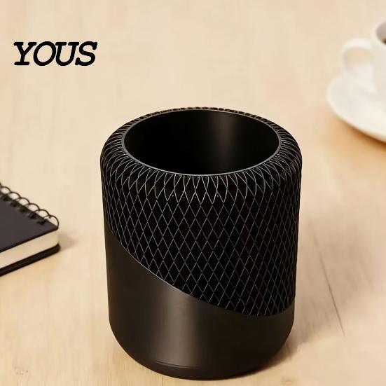 Stationery Holder Pen for Desk, 3D Printed Minimalist Pencil Stationary Brush Storage Cup, Desktop Makeup Office Vanity