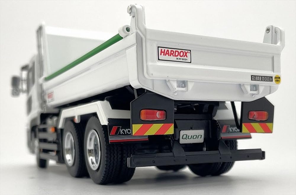 Kyosho Original UD TRUCKS QUON KYOKUTO Dump Truck Finished Product KS03940W 1/43 (White)