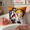 Romantic Anime FFox Servant SS Cushion Cover Pillowcase Short Plush Invisible zipper Room Sofa Cushion Cover