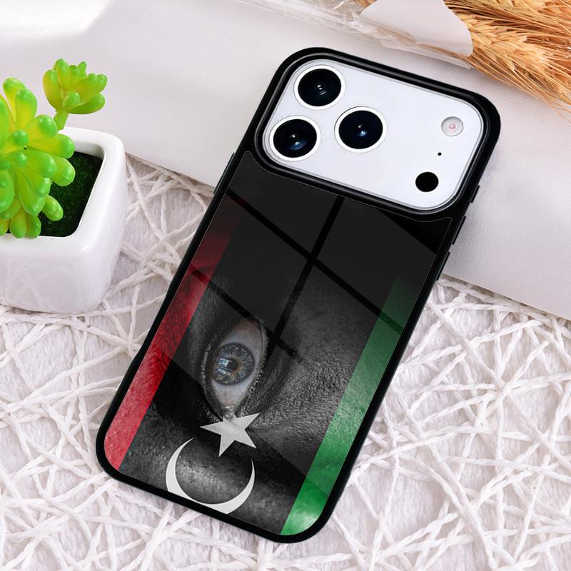 Libya Flag Soft Phone Case for iPhone 17 Air 16 15 11 12 14 13 Pro Max Shockproof Cover