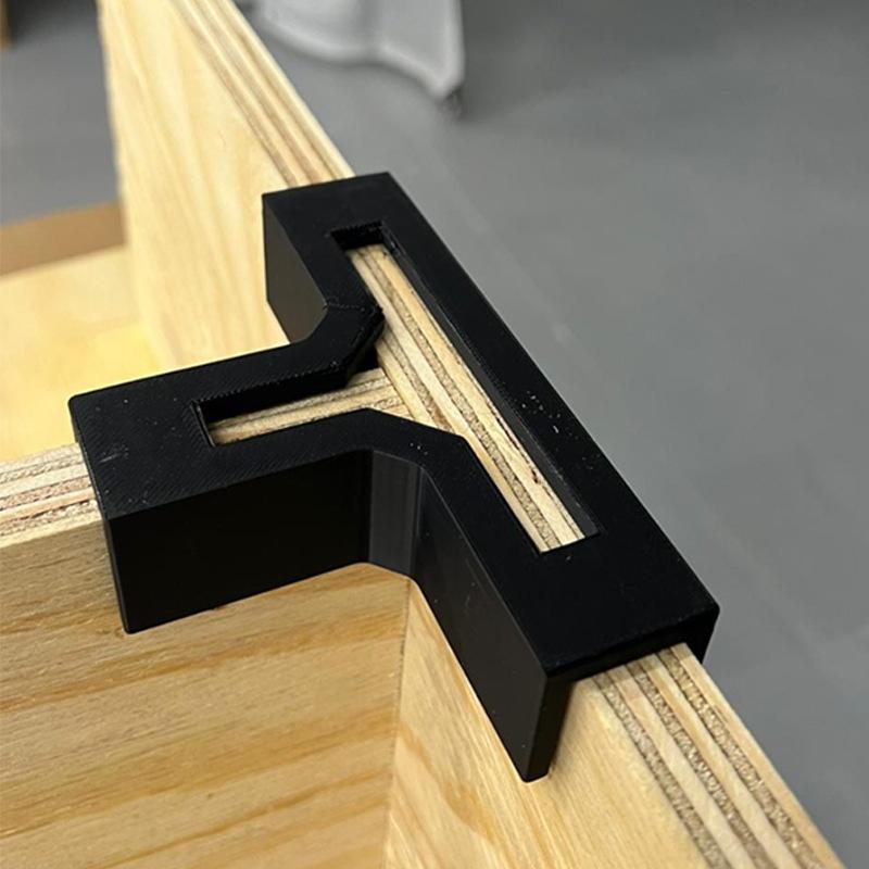 T Shaped Wood Board Connector Thickened Right Angle Bracket Furniture Reinforcement Corner Brace For Diy Cabinet Table Fixing