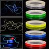 1cm*8m Reflective PVC Tape for Bicycles and Motorcycles, DIY Decorative Rim Tape for Street Motor Scooters