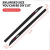 2pcs Car Door Side Skirt Car Body Decal Carbon Fiber Art Stickers For BMW Mini Cooper One S R53 R56 R60 F55 F56 Car Accessories