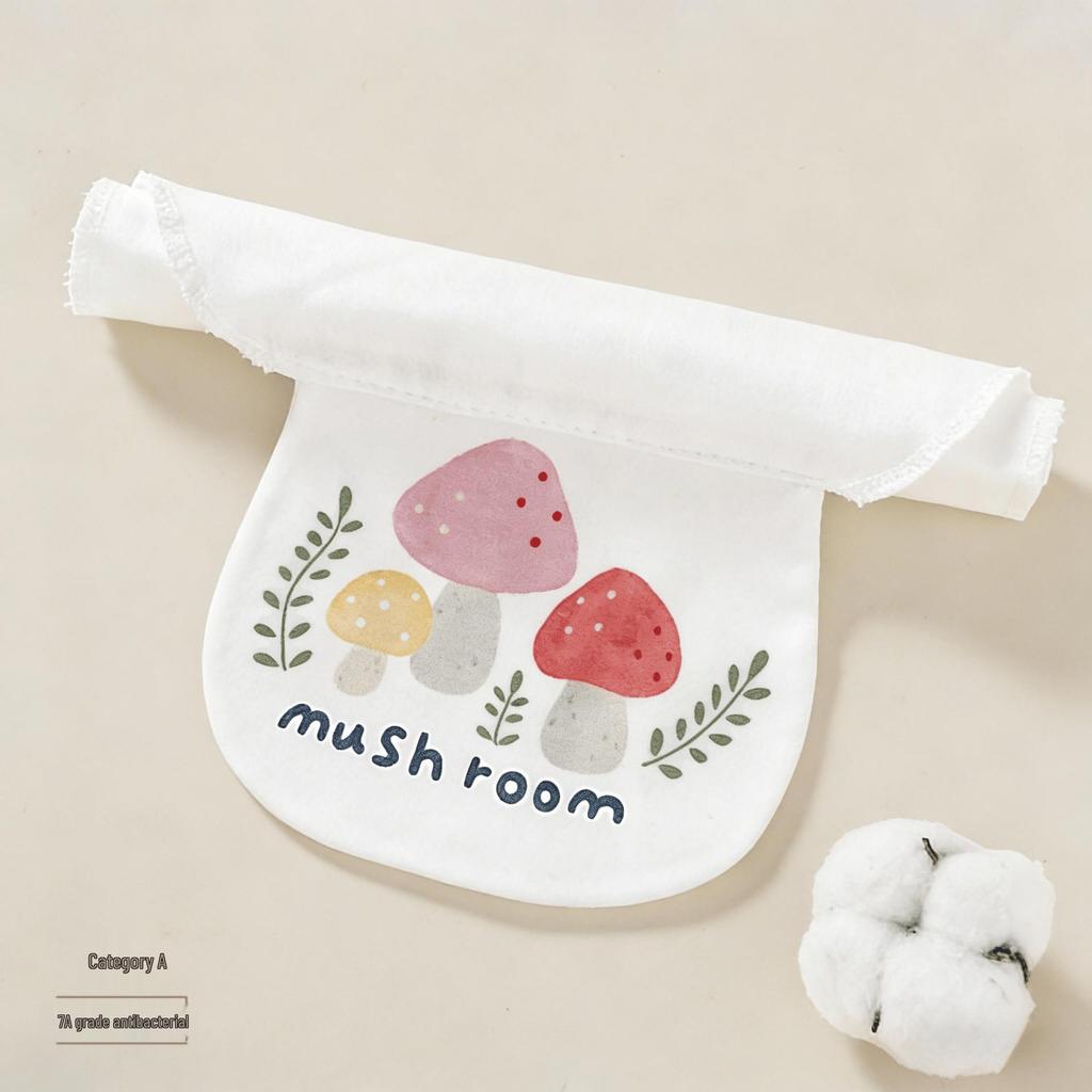 6-Layer Pure Cotton Sweat-Absorbent Towel for Children - Summer Kindergarten Gauze Anti-Sweat Back Pad