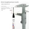 32/20mm Waterproof White Oily Deep Hole Long Nib Head Markers Pen Set for Metal Perforating Bathroom Woodworking Decoration Tool