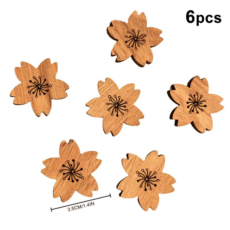 

6 шт. Деревянные заготовки Магниты на холодильник Магнитное украшение Круглые/Сердечки/Квадратные Поделки своими руками Деревянные бирки Кухня Офис Декоративные