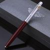 HERO 100 Fountain Pen with 14K Gold Nib and Half-Steel Sleeve in Engravable Gift Box - Ideal for Graduation or Commemorative Gifts.