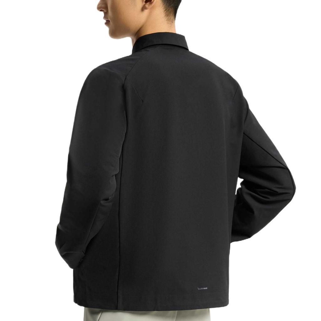 Adidas Wu Zong Water Resistant Breathable Warm Solid Color Zip Collar Jacket Men jackets KG0840