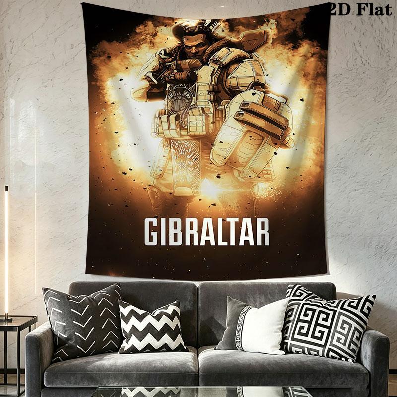 Apex Legends poster Wall Hanging Printed Fabric Blanket Decorative Tapestries for Bedroom Living Room Home Decor