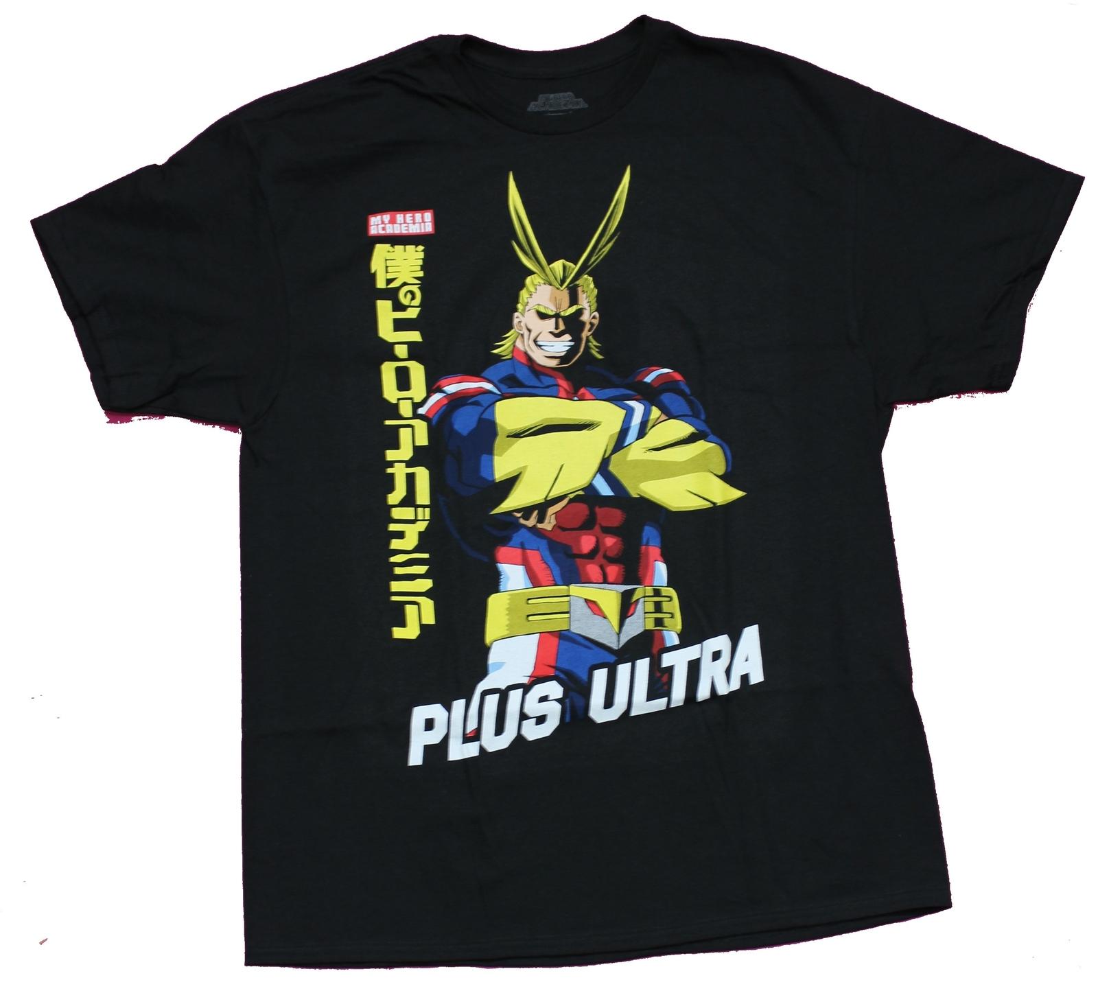 My Hero Academia Mens T-Shirt - All Might Arms Crossed Proud Over Plus Ultra S