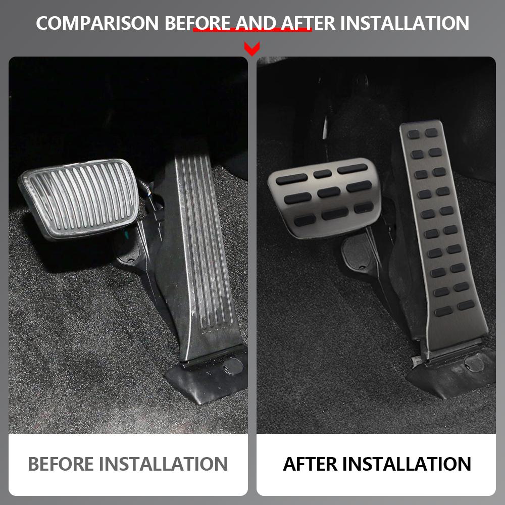 For Hyundai Sonata I40 Ix35 Ix45 Tucson SantaFe NEXO Genesis for Kia CEED Sportage QL Sorento KX5 K5 Optima Car Pedal AT Pad Cover