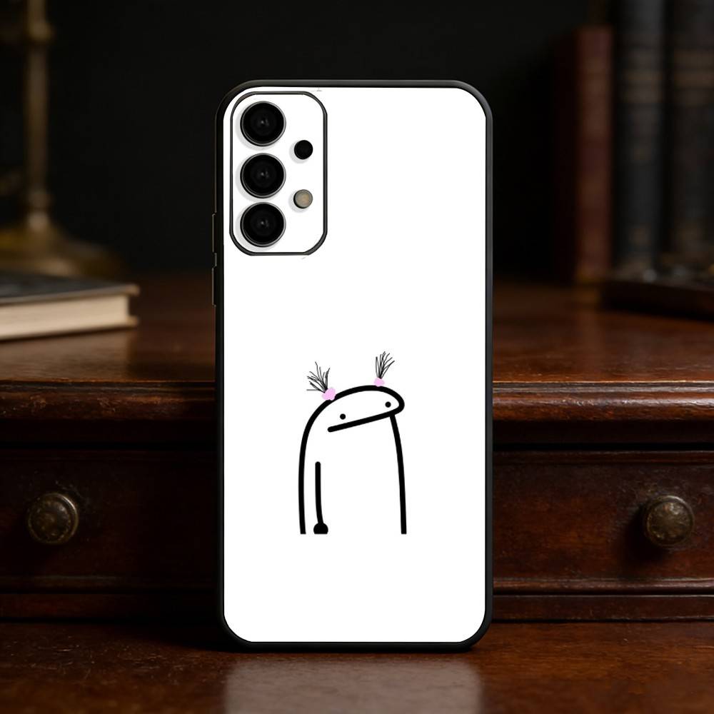 F-Flork Stick Figure Memes phone Case For Samsung S25,24,21,22,23,30,Ultra,20,Plus,Fe,Lite,Note Soft Black Cover