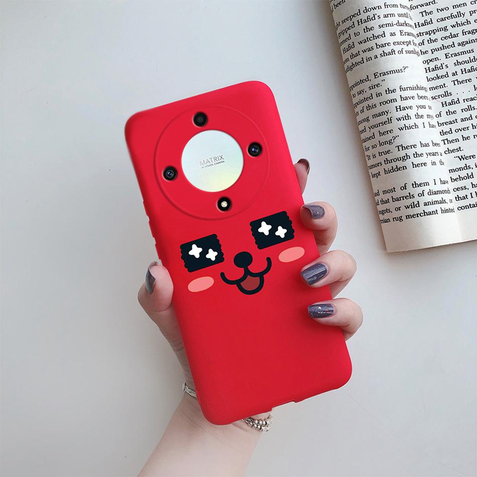 Case For Honor X9a X9b 5G Cover Silicone Soft Fashion Flower Back Shell Coque For Honor X9a X9b X9 a X 9 B 2023 Phone Case Funda