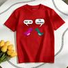 Hug Me Im Trying Funny TRex TShirt Women Unisex Casual cotton graphic t shirts Oneck shirt Unisex Adult couple Shortsleev