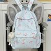 Schoolbag schoolbag female college student backpack 1011 new Korean version large capacity casual versatile cute junior high school backpack female