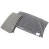 Washable Pipe Pillow, 30 X 50 Cm, Black, with Pillowcase In Your Choice of Color and Pattern
