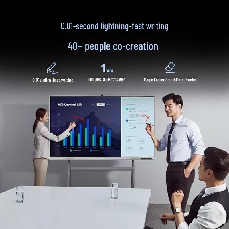Hisense 65-inch AI Conference Flat Panel with Touchscreen and 4K Projection (CN version)