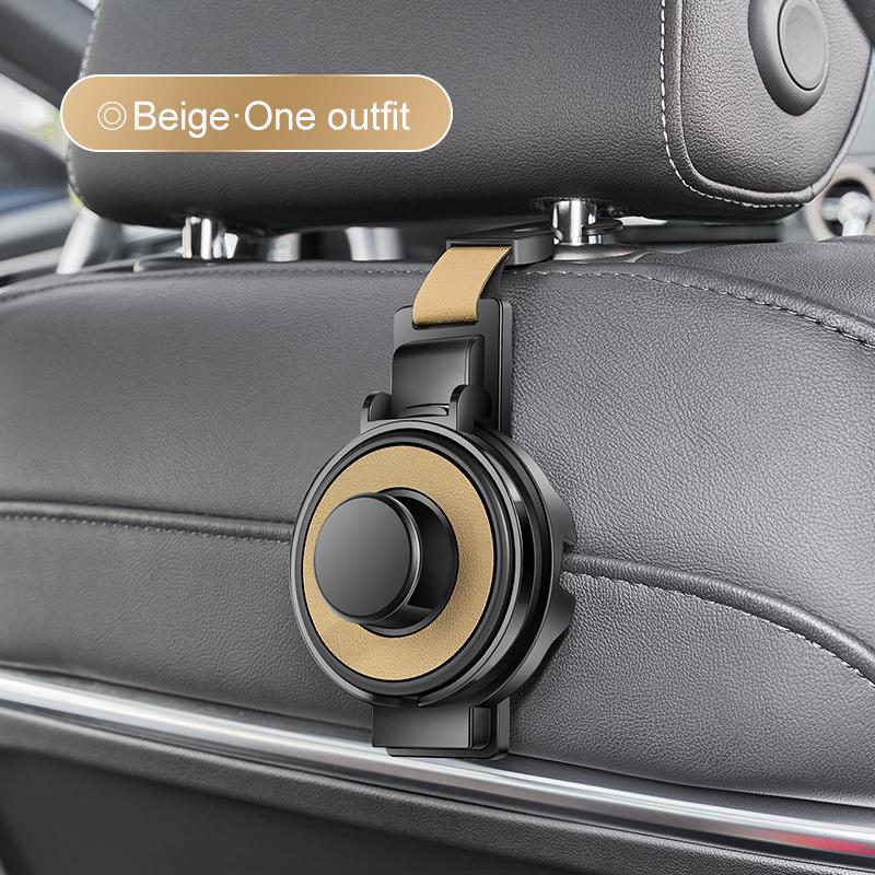 1PC Car Multifunctional Water Cup Holder Car Seat Headrest Hook Auto Back Seat Organizer Hanger Handbag Car Interior Accessories