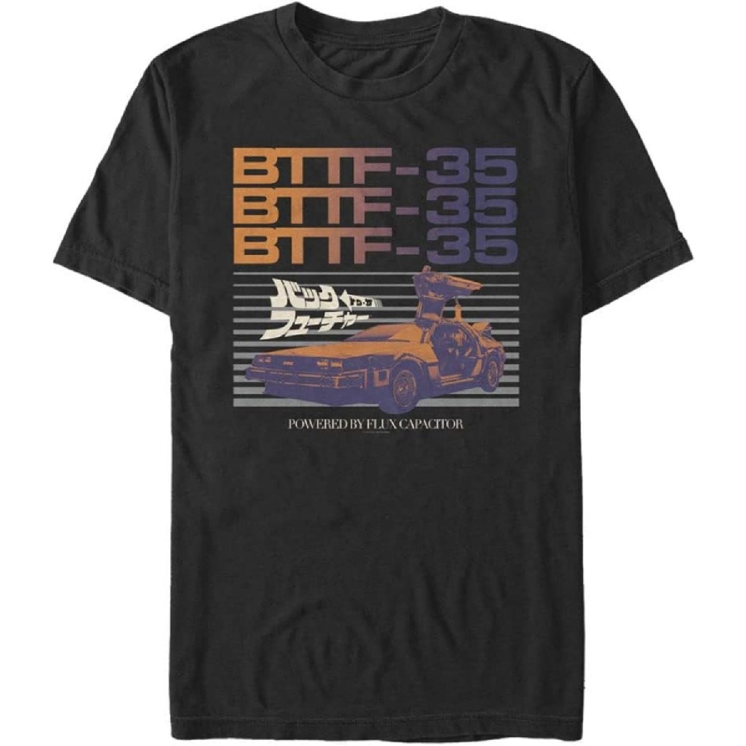Back To The Future Men s Big & Tall Bttf 35 Flux S