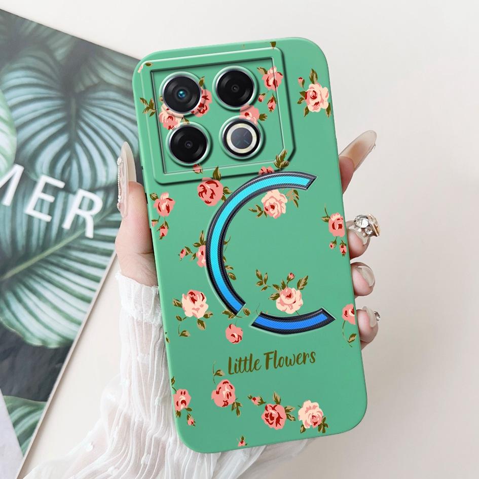 Per Infinix GT 20 Pro 2024 Custodia X6871 Cover Antiurto Fantasia alla Moda Morbido Silicone Opaco Custodia per Telefono Per Infinix GT20 Pro Coque