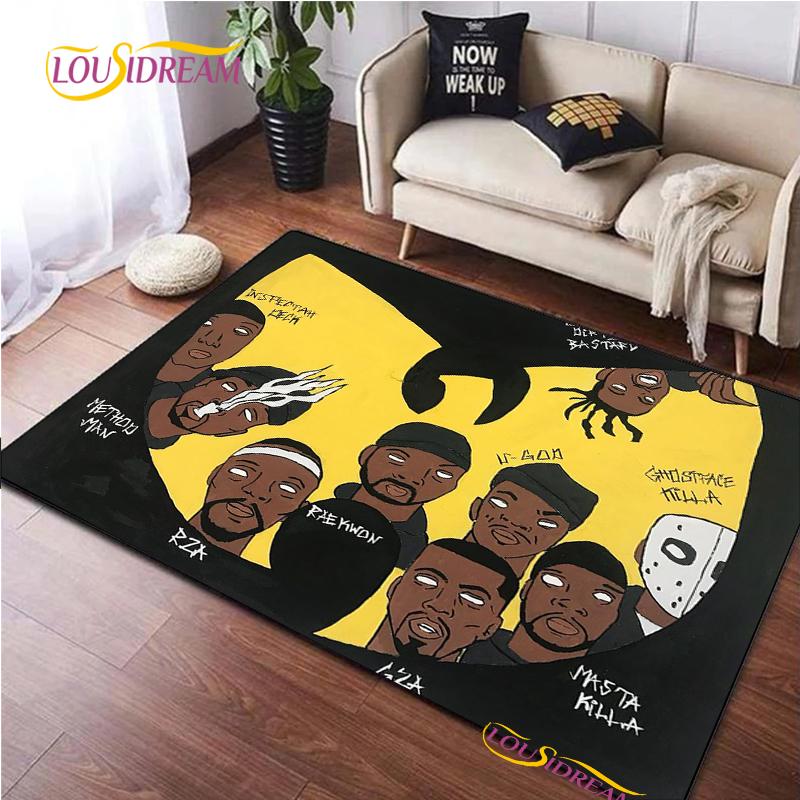 Music Star Rectangle Hip-Hop Carpet for Living Room Bedroom Rug Kitchen Kids Door Unslip Floor Mats Gift Photography Props Rug