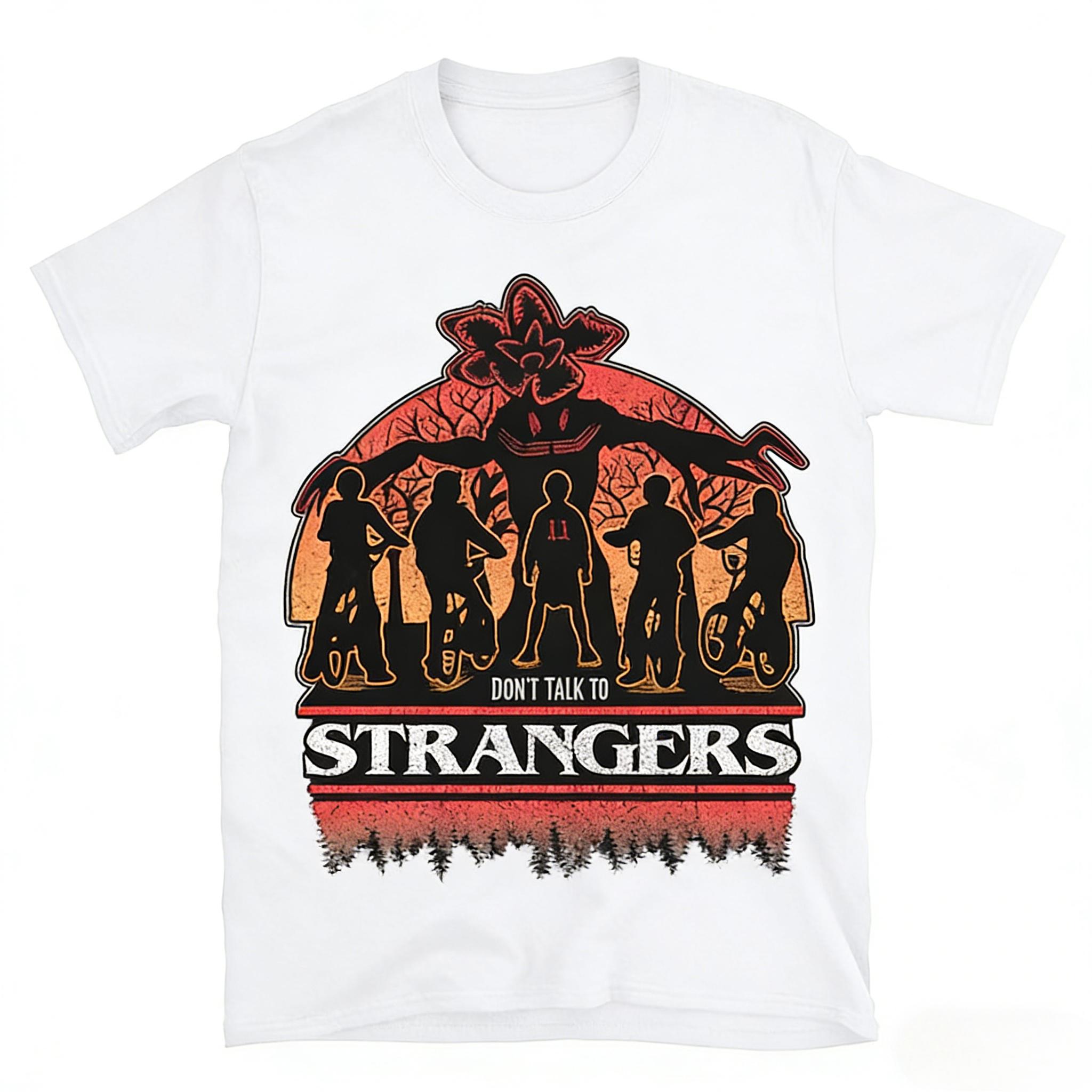 Funny Demogorgon Hawkins Kids Cartoon Anime Print Clothes Streetwear Basic Boys Tops Popular Movies Children Sweatshirts S