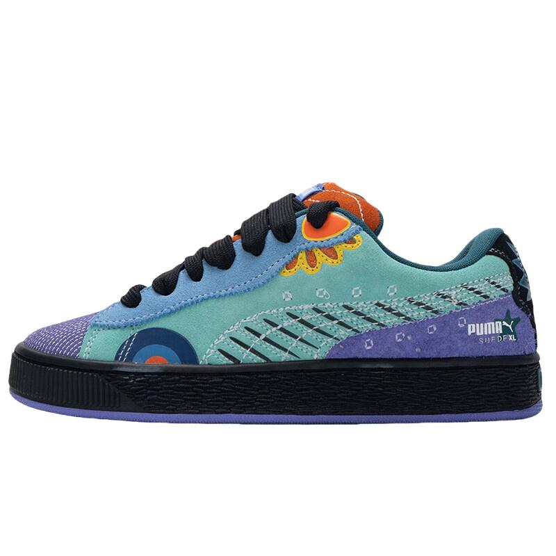 PUMA Suede XL Dia De Los Muertos Pack - Mint Men s 398409-01 EU 36