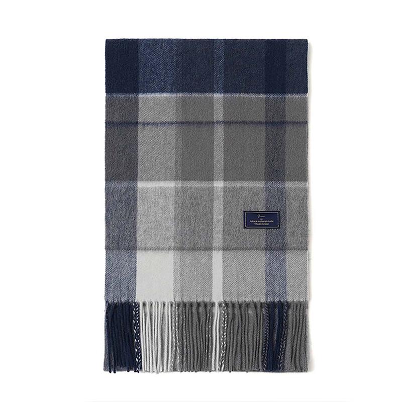 JIUMU Pure Cashmere Men's Scarf