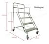1.5m Mobile Order Picking & Safety Ladder with Platform
