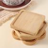 5pcs Heat-resistant Bamboo Coasters Natural Tea Cup Mats Tableware Insulated Placemat  Dining Tables