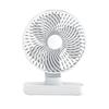 USB Rechargeable Desktop Fan, Portable Mini Table Fan, Strong Wind Ultra‑Quiet Personal Fan for Dorm Home Office
