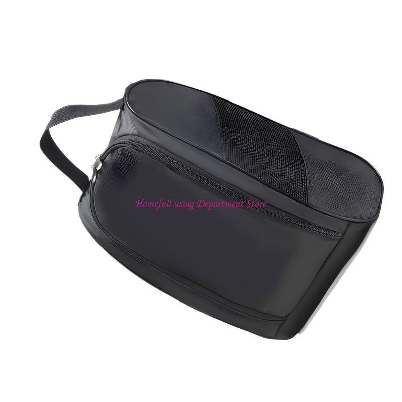 Waterproof Shoe Bag with Breathable Mesh for Golf and Football Shoes Boot for Travel and Home Organization