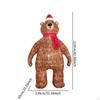 210cm Tall Christmas Inflatabletoy UK Adapter Plug Creative Statue Ornament Blowup Bear for Garden