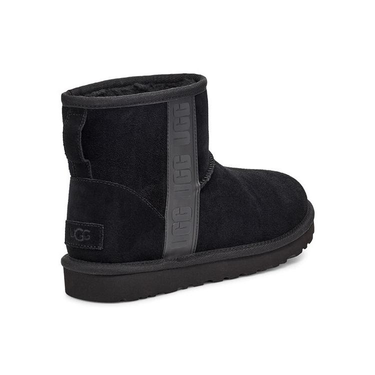UGG Mini Side Logo 'Black' Women's 1122558-BLK
