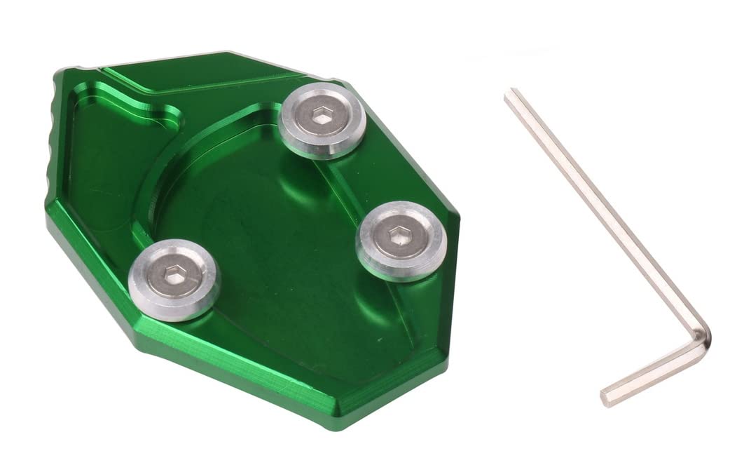 

Motorcycle Side Stand Kickstand Plate Fits Kawasaki ZX14R ZX14 ZZR1400 06-15 GTR1400 08-15